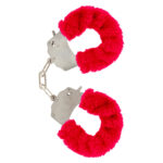 ToyJoy Furry Fun Wrist Cuffs Red