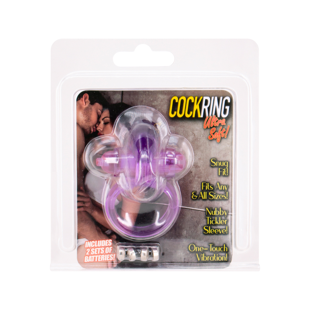 Rabbit Ultra Soft Vibrating Cockring - Image 3