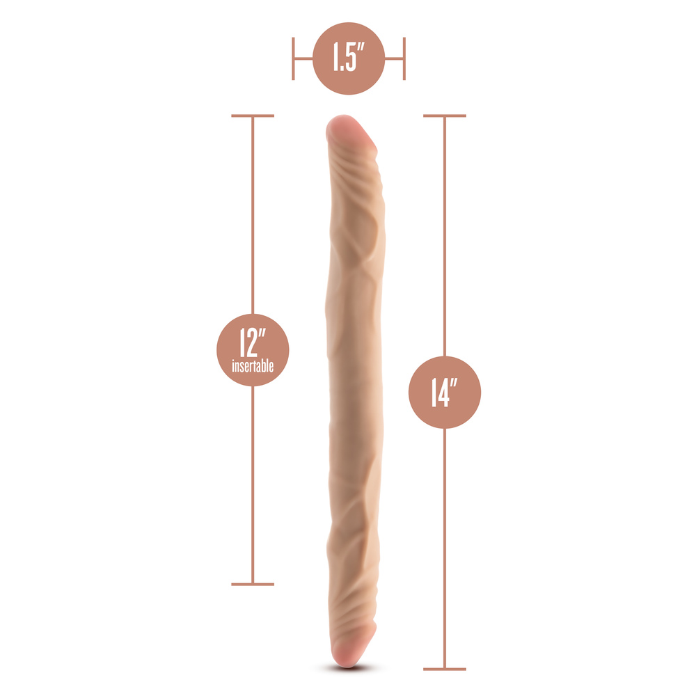 Dr Skin Posable Double Dong 14 Inches - Image 3