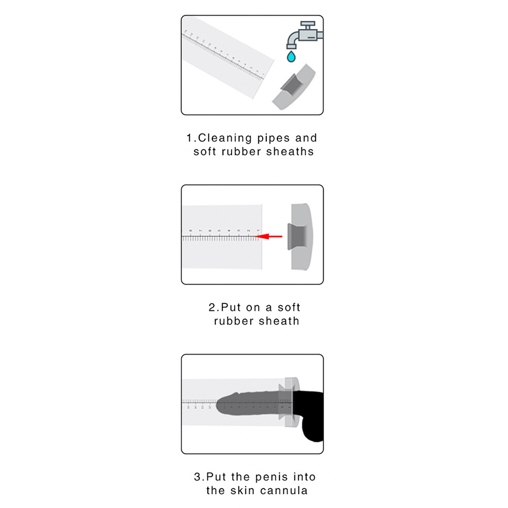 Pumped Black Silicone Pump Sleeve - Image 4